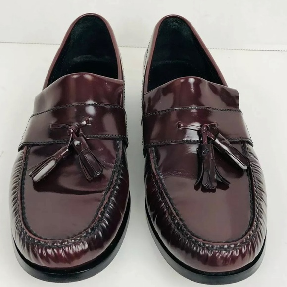 Cole Haan Men’s Tassel Loafer Size 11M Burgundy - Picture 2 of 3